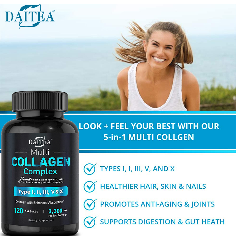Multi Collagen Complex Capsule - Digestive Enzyme Blend ulasan dan harga