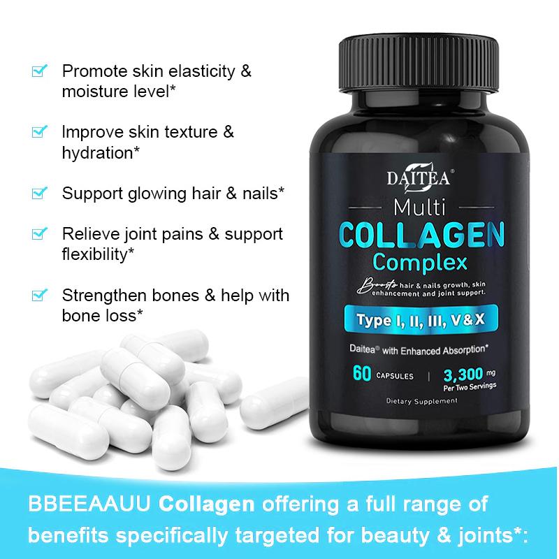 Multi Collagen Complex Capsule - Digestive Enzyme Blend ulasan dan harga