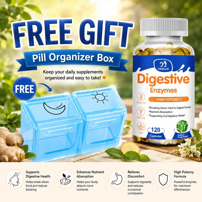Organic Digestive Enzymes Caps - Digestive Enzyme Blend ulasan dan harga