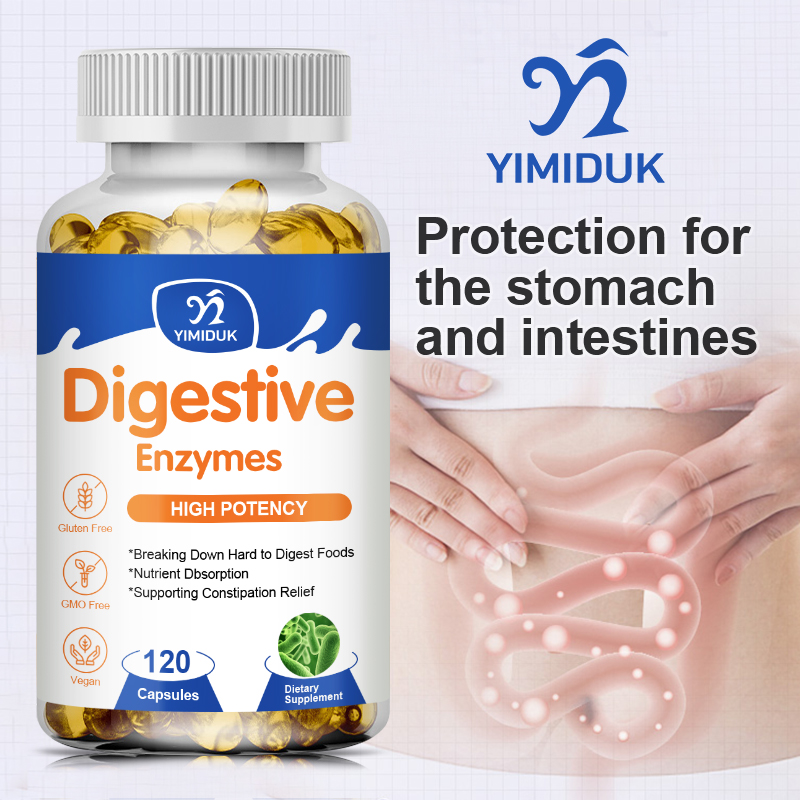 Organic Digestive Enzymes Caps - Digestive Enzyme Blend ulasan dan harga