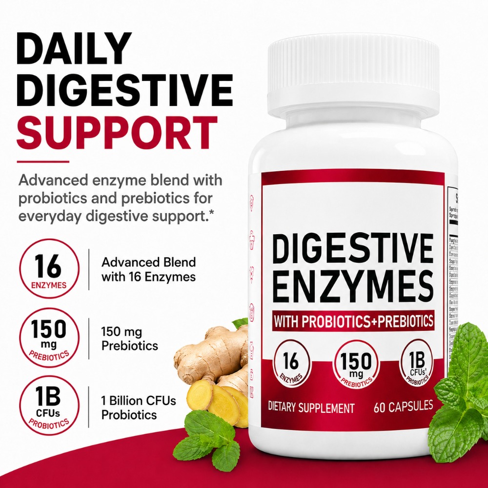 Digestive Enzymes with 1 Billi - Digestive Enzyme Blend ulasan dan harga